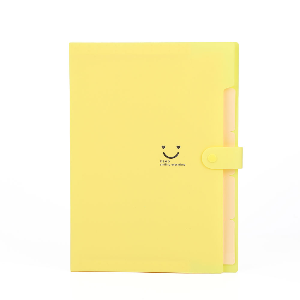 10 Pockets Waterproof PP Material Display Book A5 File Folder School Office Supplies Filing Products