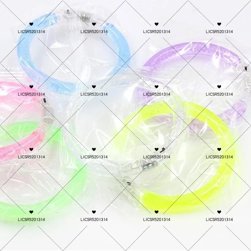 10/200Pcs Kids Adult Party Supplies LED Light Up Bracelet Toys Birthday Wedding Guest Gifts Halloween Christmas Bar Party Favors