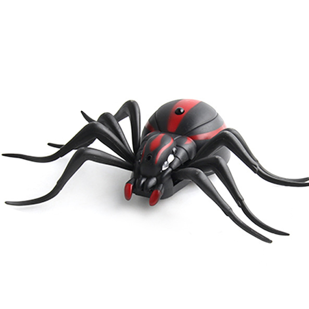 Trick Toys Infrared Electric Spiders Cockroaches Realistic Models Induction Toys Halloween Horror Props Practical Jokes Insects