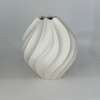 White Stone Rock Shape Ceramic Porcelain Vases for Wedding Center Piece Flower Vase Home Decor