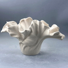 Nordic Style White Ceramic Vase Modern Minimalist Porcelain Flower Vases Decorative Pottery for Home Decor 