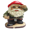 Resin Hand-held Mushroom Dwarf Figurines for Outdoor Decoration