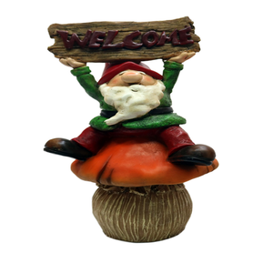 2025 Wholesale Mini Middle Finger Garden Gnome Resin Outdoor Figurines Garden Decor for Fairy Party Christmas Gnomes Decoration