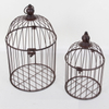 Cheap antique style wedding decor metal wire bird cage