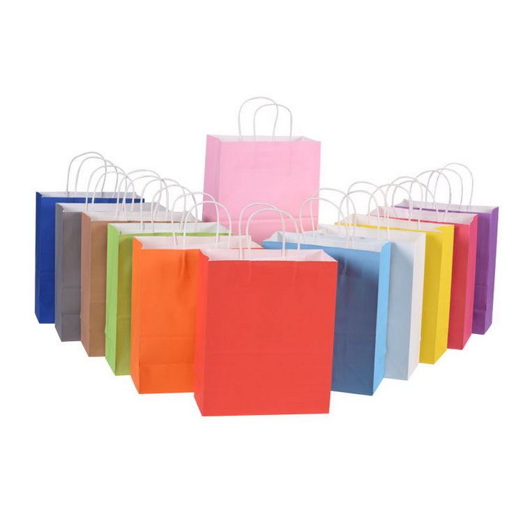 Manufacturer Customized Private Label Paper Bags Brand Name Paper Bags