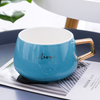 Creative Gold Ceramic Mug Gift Luxury Souvenir Mug