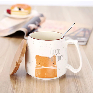 Free Shipping Fees Custom Logo Ceramic Mug With Different Colours