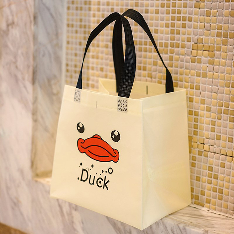 Promotional Cheap Customized Foldable Eco Non-woven Tote Shopping Bag