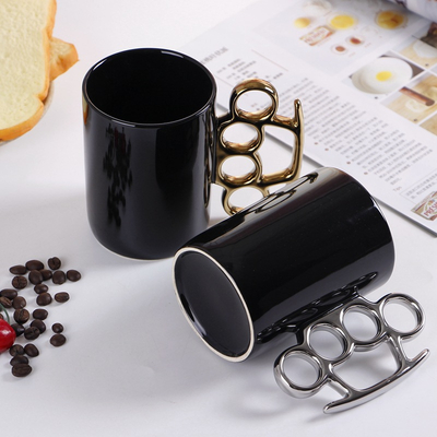 New Creative Products Porcelain Boxing Mug with Unique Handle - Buy 3d ...