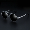China Custom Logo Polarized Classic Man Shades Plastic PC Square Sun Glasses Sunglasses