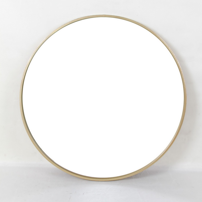 Gold Decorative Bathroom Wall Mirror, Home Decoration Mirror 
