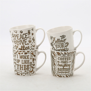 Ceramic Mug Milk Coffee Mug with Trend Office Home Water Cup Simple Version