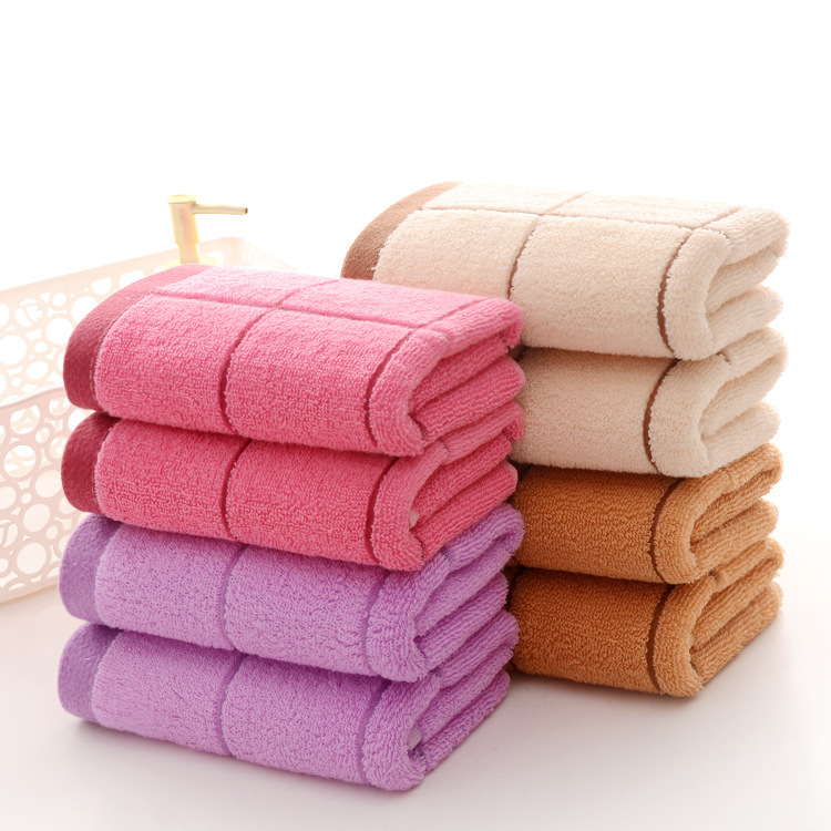 China Wholesale Cotton Home Bath Towel Face Towel 34x75,110gsm 