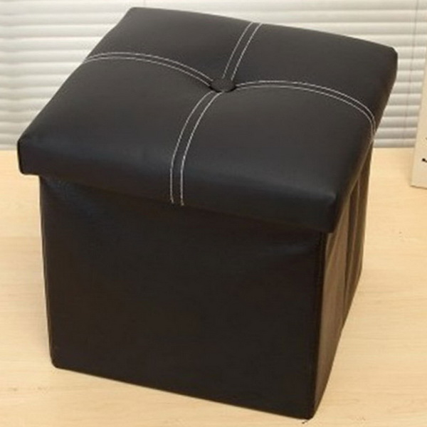 Printed Folding Storage ottoman /Storage stool /Storage seat
