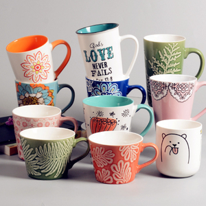 Ceramic Cup Daily Insulation Mug Mug Gift Box Customized LOGO