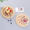 Hot Sale Kitchen Accessories Pp Weave Placemat Fashion Non-slip Dining Table Mat 