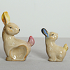 Antique Custom Color Ceramic Porcelain Rabbit for Ornaments 