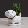 new design home decor cheap colorful modern geometric ceramic garden flower vases chinese pot