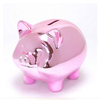 Chinese stylish white ceramic animal piggy coin bank