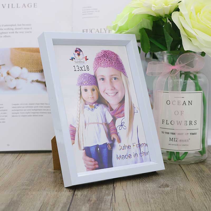 Custom Logo Wall Hanging Home Decorative Wooden Picture Photo Frame Wood Painting Frame 
