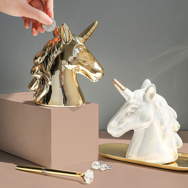 Ceramic animal piggy bank money box ceramic coin boxes Buy panda