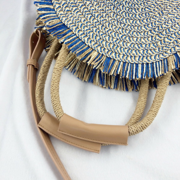 Newest Hot Straw Bag Summer Beach Rattan Handmade Tassel Shoulder Bags