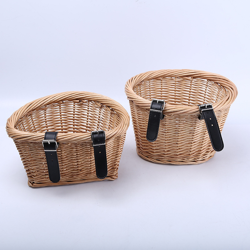 Storage Carry Food Plastic Rattan Basket 