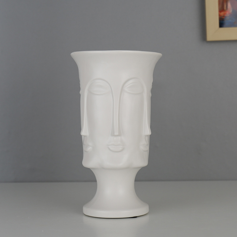 Modern simple home decoration ceramic flower pot