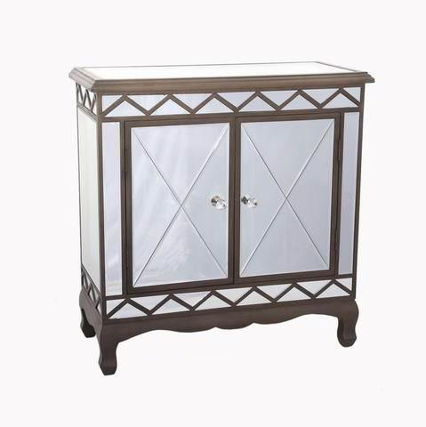 Antique Mirrored Furniture,cabinet with Drawers 