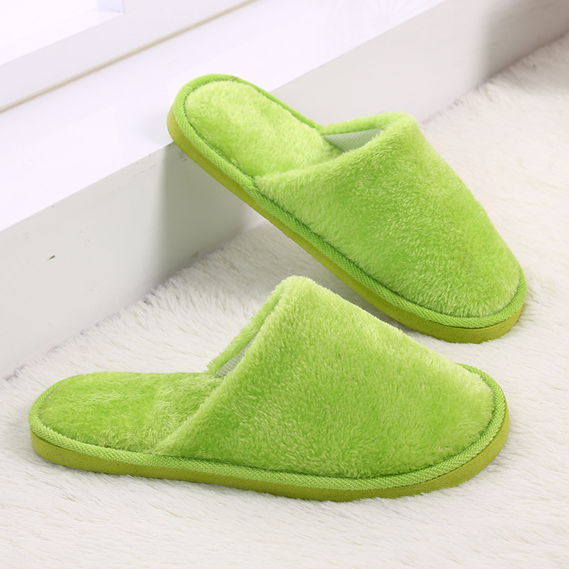 High Quality Comfortable Winter Cotton Memory Foam Washable Anti Slip Indoor Soft Slippers 