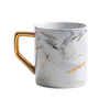 Creative Ceramic Mug Coffee Mug Milk Mug Breakfast Mug Marble Gold Mug