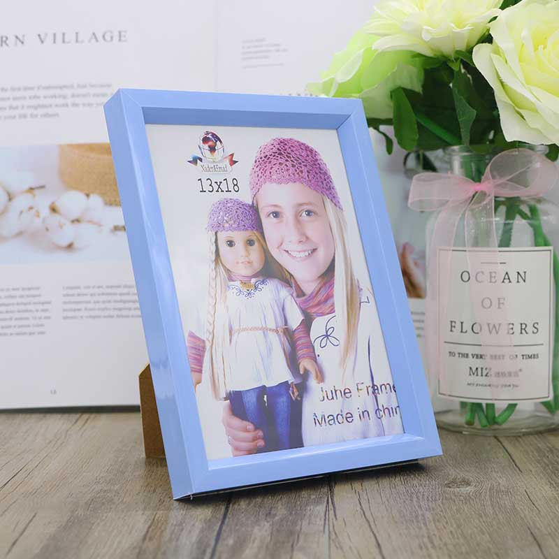 Custom Logo Wall Hanging Home Decorative Wooden Picture Photo Frame Wood Painting Frame 