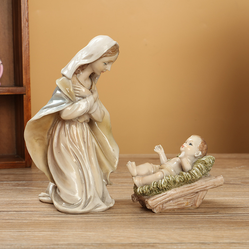 Holy Family Polyresin Nativity Sets Religious Figurines Buy POLYRESIN